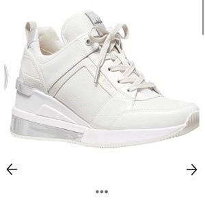 Michael Kors Georgie Trainer optic white